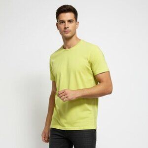 SWIMS Made in Portugal Men's Lime Green Performance T-Shirt Size L